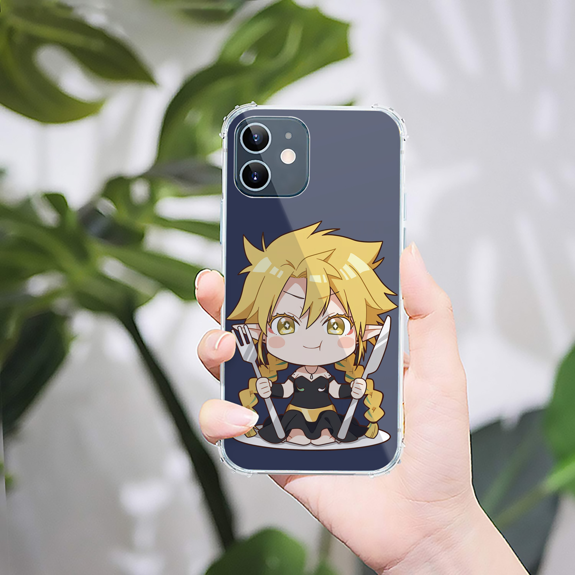 （画像用） 転スラ Regarding Reincarnated to Slime 【iPhone 12シリーズ対応】透明スマホケース（クリアソフトケース）